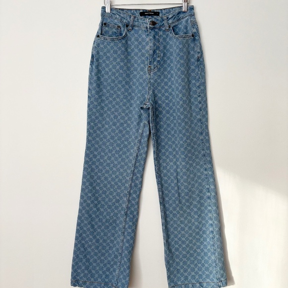 Daily Paper Mel printed monogram jeans - Picture 4 of 8